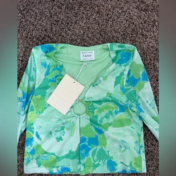 SABO GREEN TOP - Picture 2 of 4
